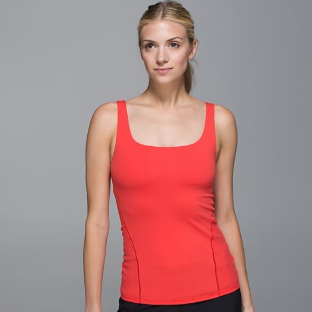 Coral Lululemon Amala Tank Top